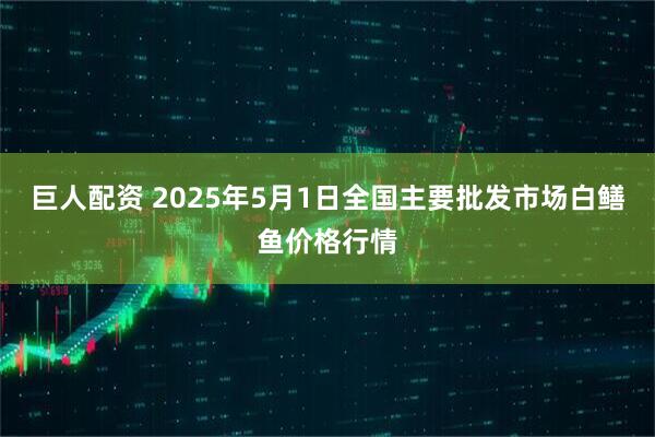 巨人配资 2025年5月1日全国主要批发市场白鳝鱼价格行情